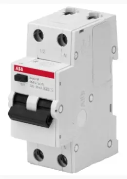 Дифавтомат ABB Basic M 2п 6А 30мА АВДТ