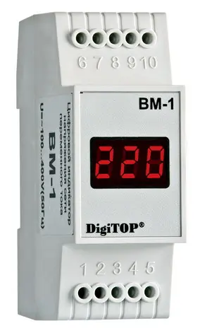 Вольтметр DigiTOP ВМ-1 DIN 46-385
